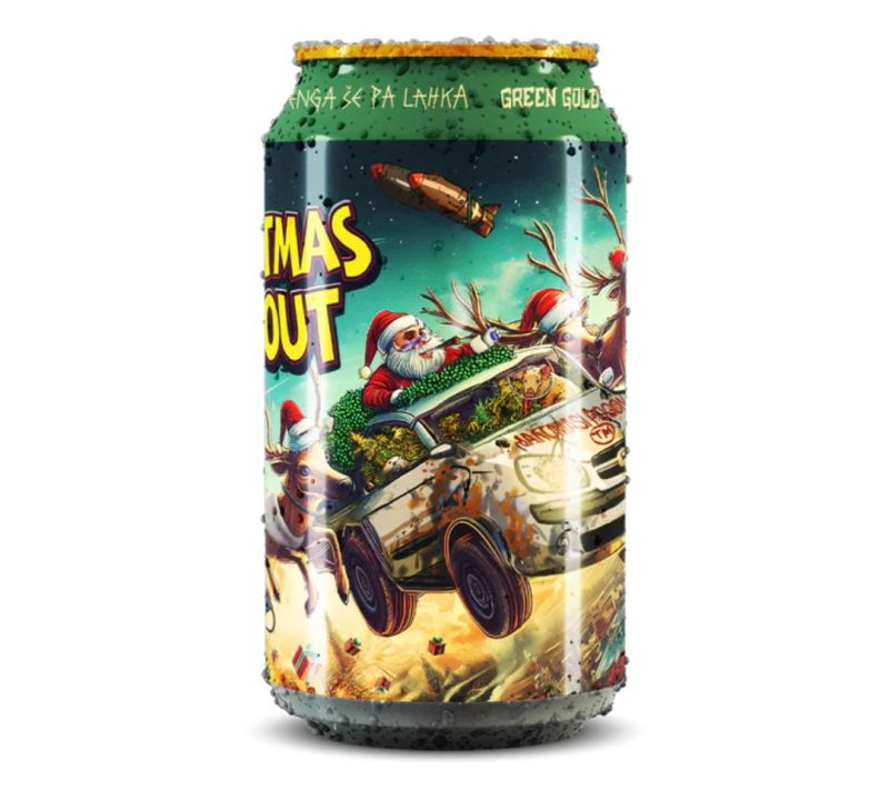 Christmas Stout - STOUT, 6,0% alc. Green Gold Brewing, 0,33 l Christmas Stout - STOUT, 6,0% alc. Green Gold Brewing, 0,33 l