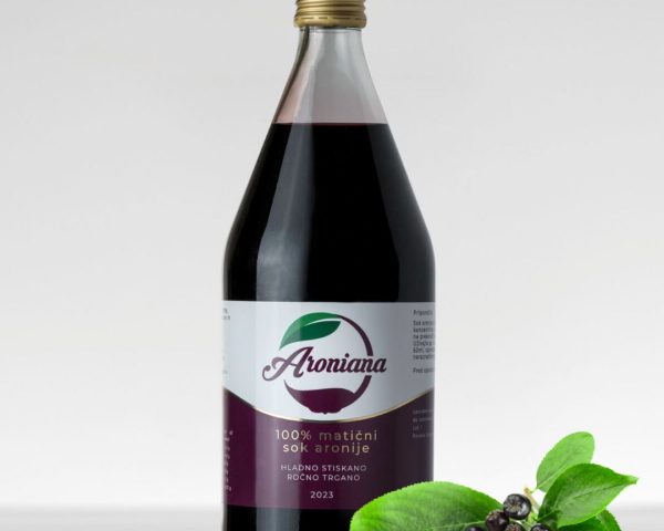 100% matični sok aronije Aroniana, 1l