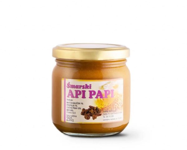 API-PAPI štiri čebelje dobrine v enem Kmetija Vizjak, 230g