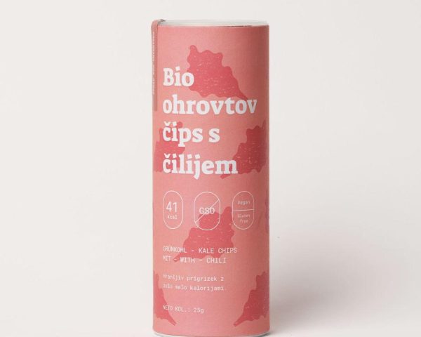 Bio ohrovtov čips s čilijem Pri Baronu, 25 g
