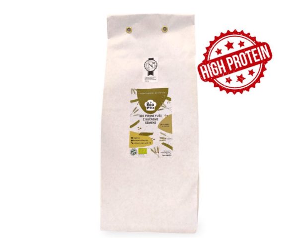 Bio pirini fuži z bučnimi semeni Biogetta, 1kg