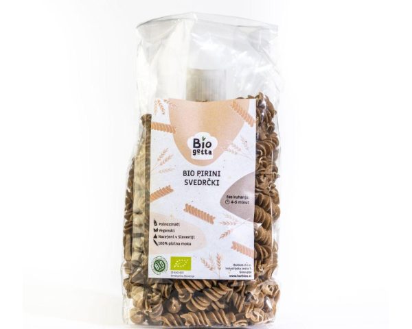 Bio pirini svedrčki Biogetta, 300g
