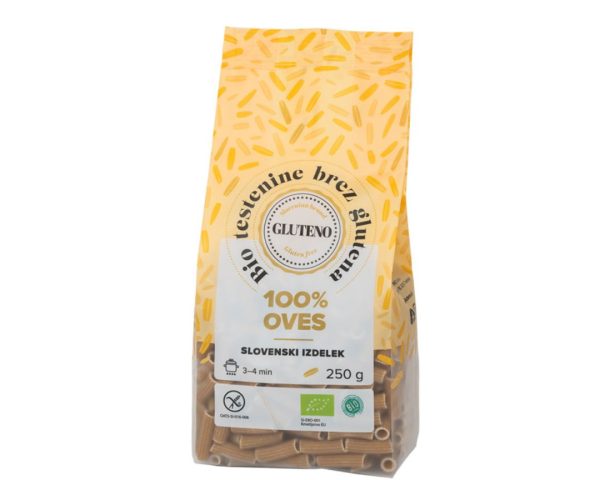 Bio testenine brez glutena – oves Gluteno