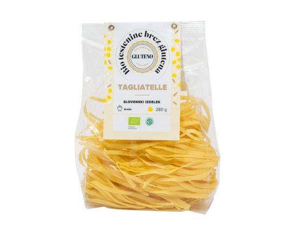 Bio testenine brez glutena – tagliatelle Gluteno