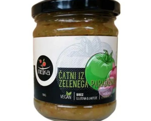 Čatni iz zelenega paradižnika Dobrote Metka, 190g