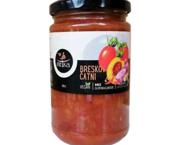 Čatni omaka iz breskev in paradižnika 290 g