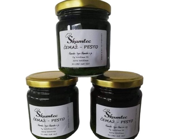 Čemažev pesto testenine Škamlec, 210ml