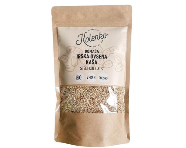 Domača irska ovsena kaša “Steel Cut Oats” Kolenko 500g