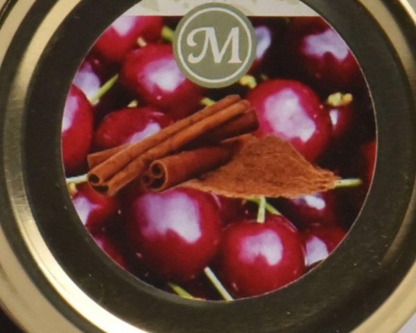 Domača marmelada češnja s cimetom Zelišča Marjetka