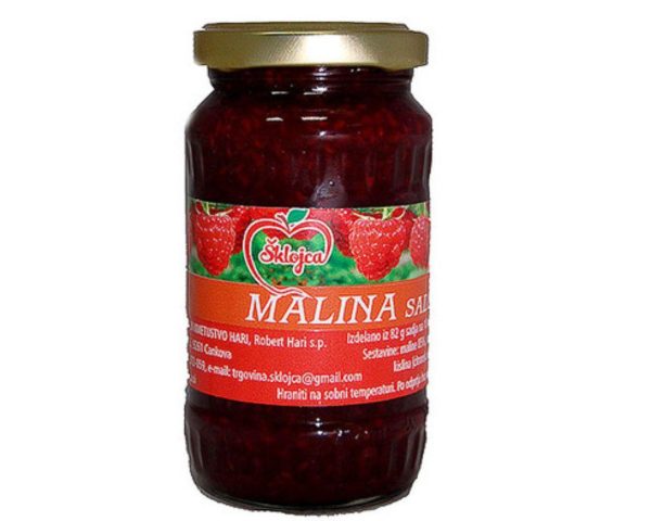 Domača marmelada malina Hari, 230g