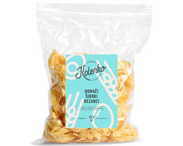 Domači široki rezanci Kolenko, 500g