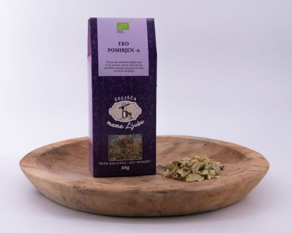 EKO čaj pomirjen-a Zelišča mame Ljube, 40g