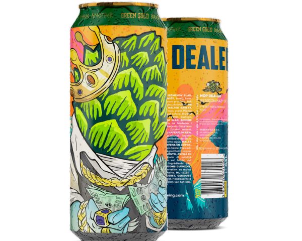Hop Dealer – Session Neipa (4,5) Green Gold Brewing, 0,5 l