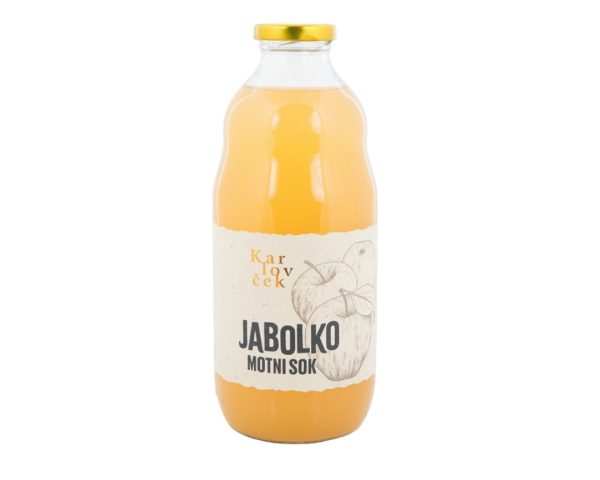 Jabolčni sok motni kmetija Karlovček, 1l