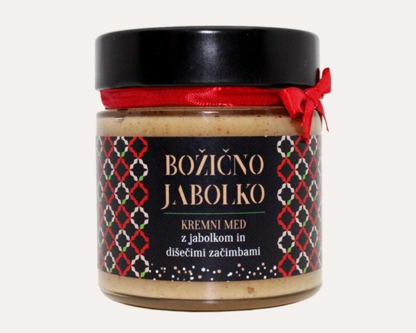 Kremni med Božično jabolko