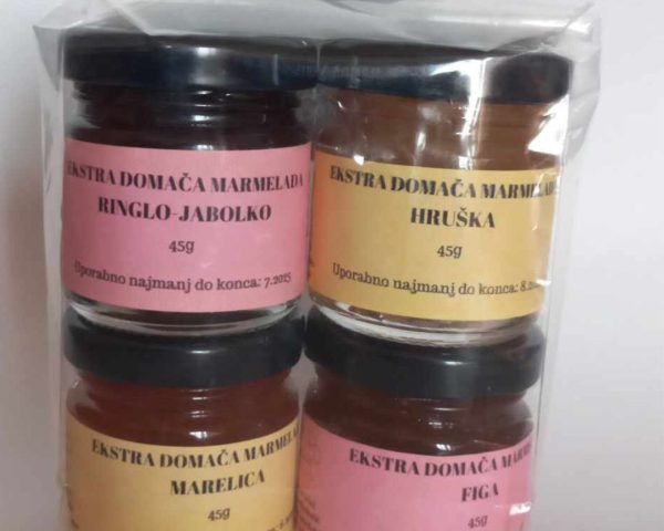 Marmelade 4x45g Kmetija Markočič