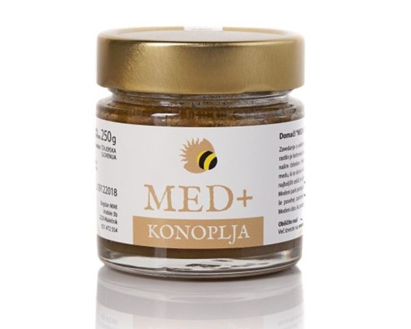 Med + konoplja Sončni raj, 250g