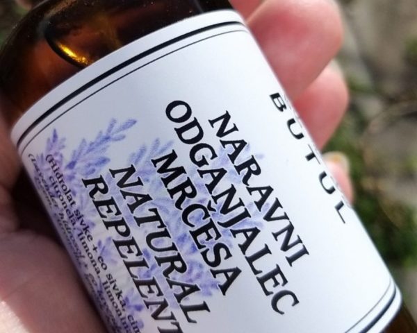 Naravni odganjalec mrčesa in klopov domačija Butul, 100 ml