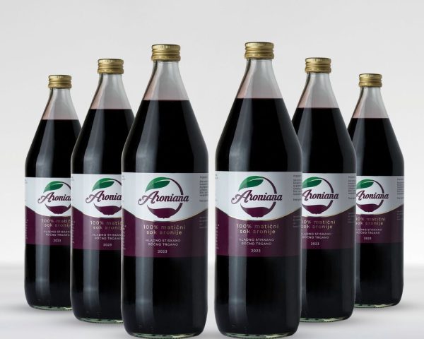 Obožujem zdravje – 6x 1L steklenica steklenica Aroniana