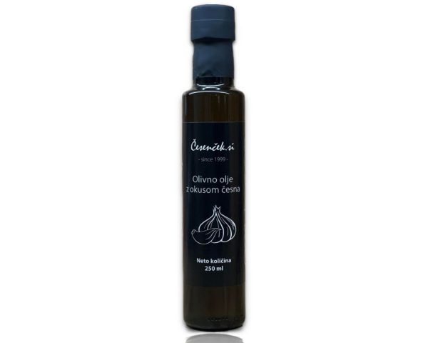 Olivno olje z okusom česna Česenček, 250 ml