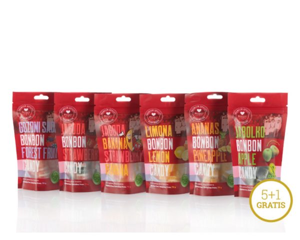 Paket bio bonbonov 5+1 gratis Perger 1757