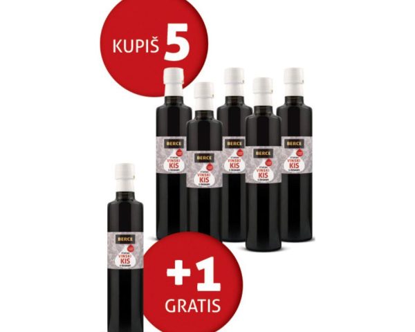 Staran vinski kis s česnom 0,5l Posestvo Berce, akcija 5+1