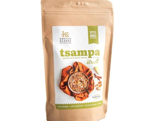 Štrudl tsampa Klepec
