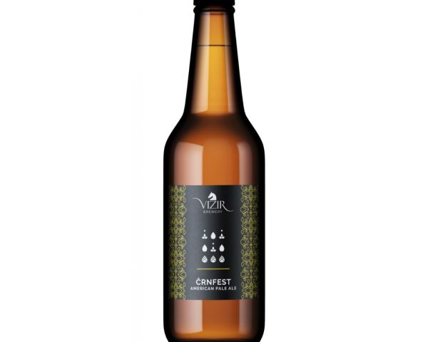Svetlo pivo ČrnFest - american pale ale pivovarna Vizir, 0,5 L