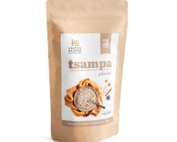 Tsampa gibanica Klepec